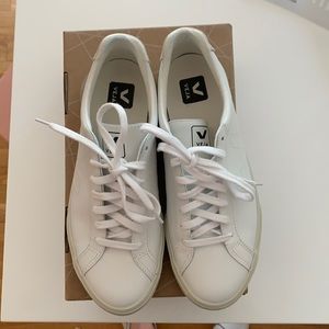 White leather VEJA sneakers